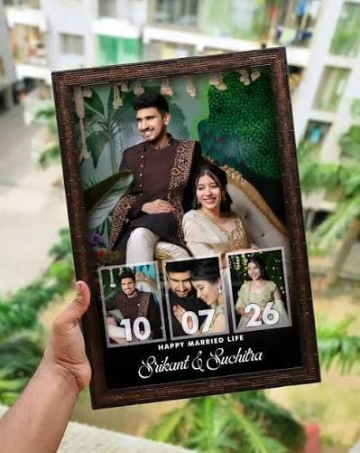Customized Anniversary Photo Frame product image