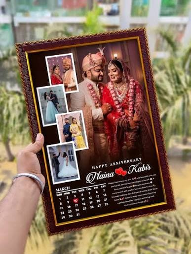 Customized Anniversary Photo Frame product image