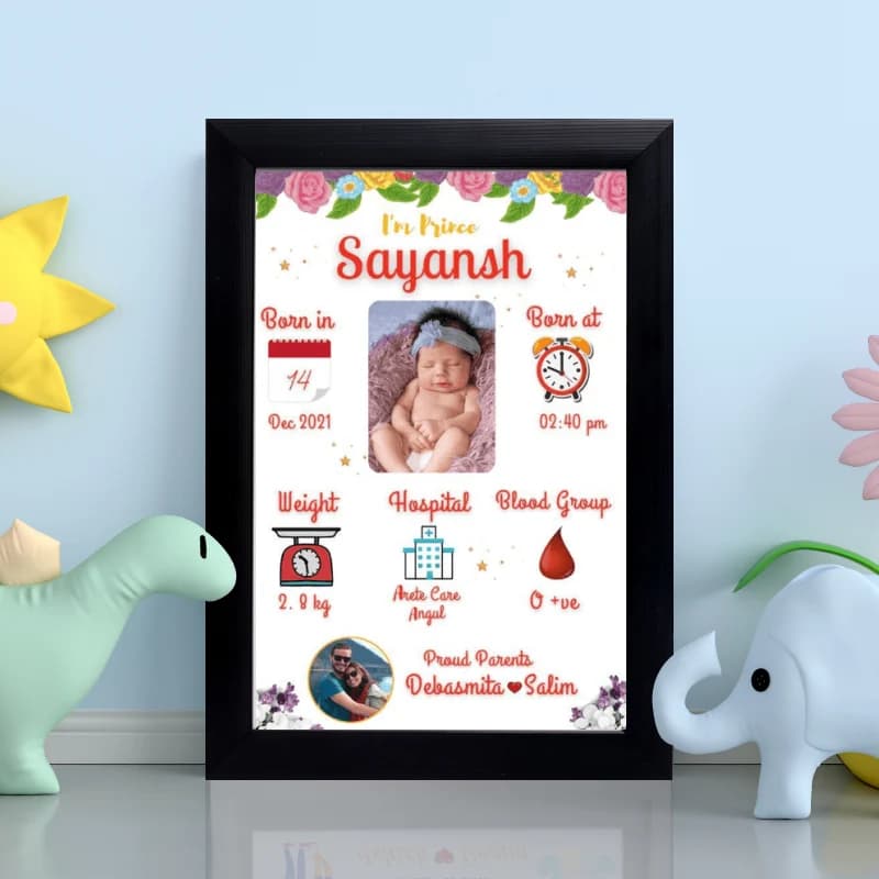 Customized Baby Photo Frame product image