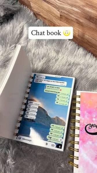 Personalized Chit Chat Book product image
