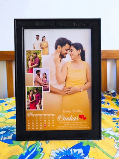 Customized Birthday Collage Photo Frame product image