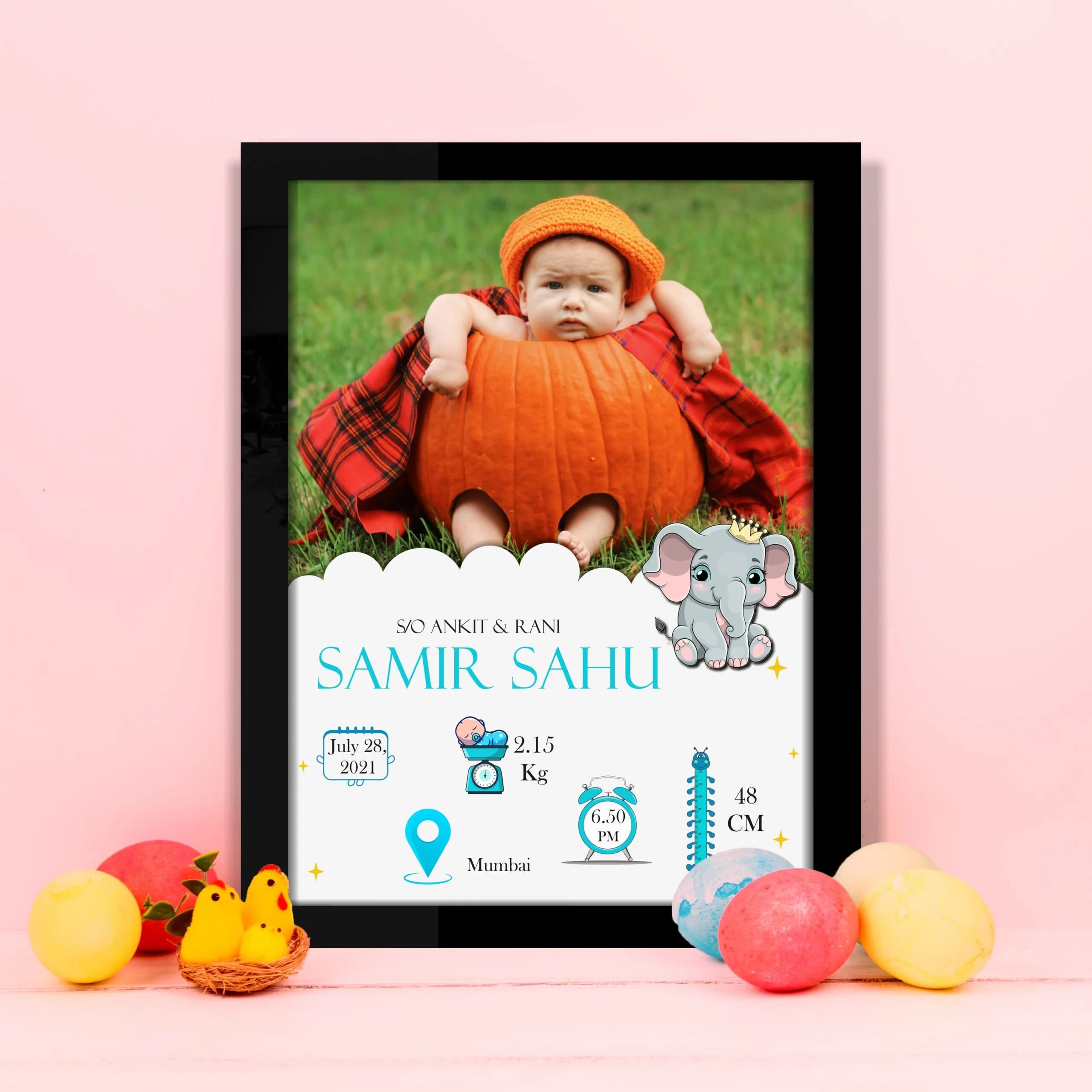 Customized Baby Photo Frame product image