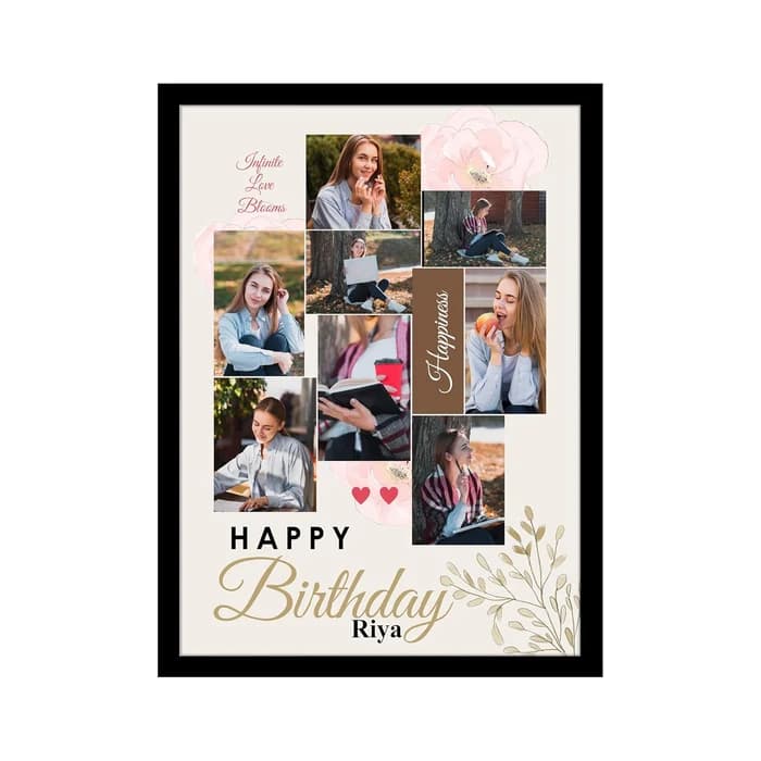 Customized Birthday Collage Photo Frame product image