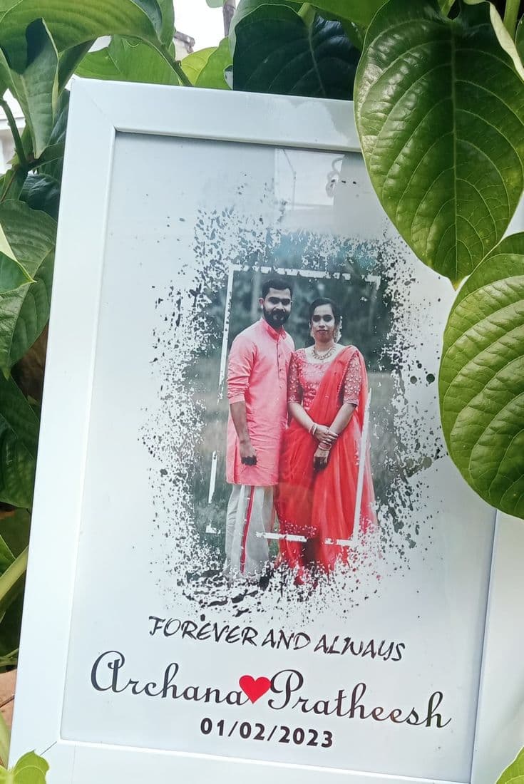 Customized Wedding Photo Frame product image