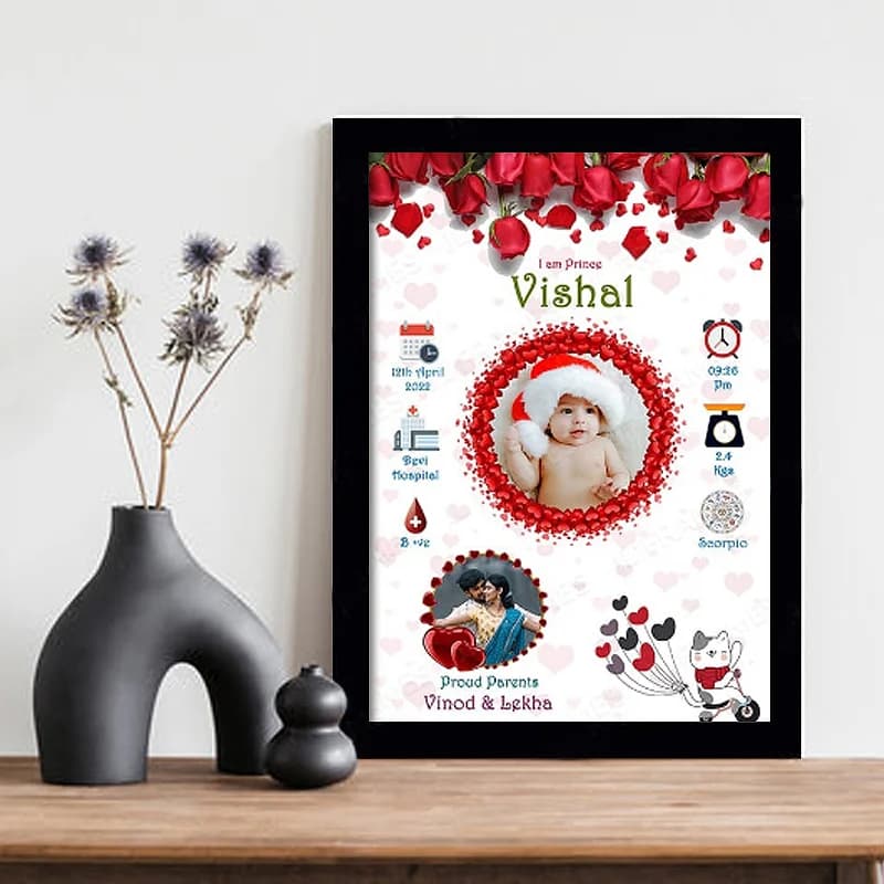 Customized Baby Photo Frame product image