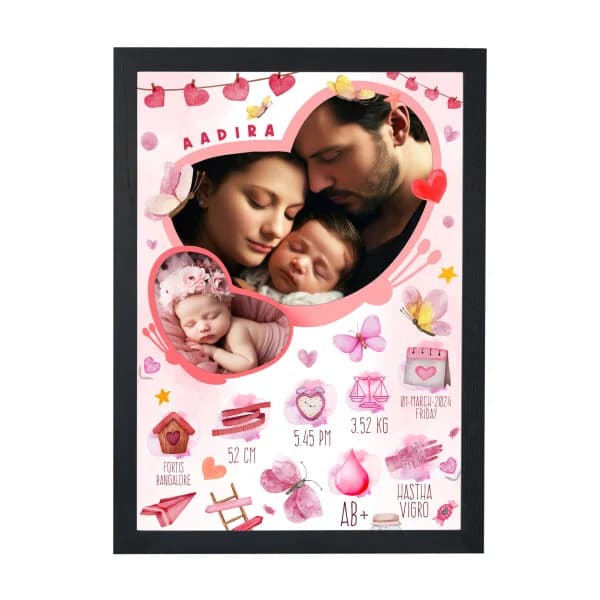 Customized Baby Photo Frame product image