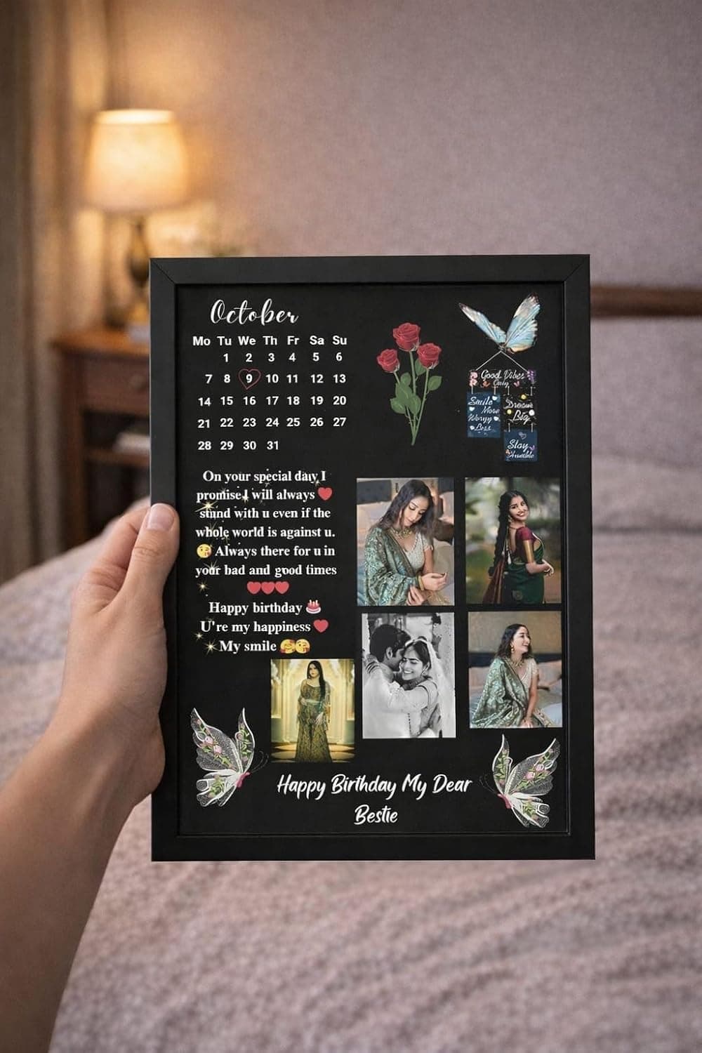 Customized Birthday Collage Photo Frame product image