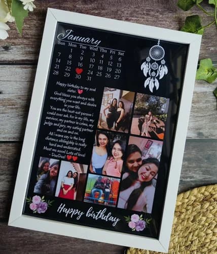 Customized Birthday Photo Frame product image
