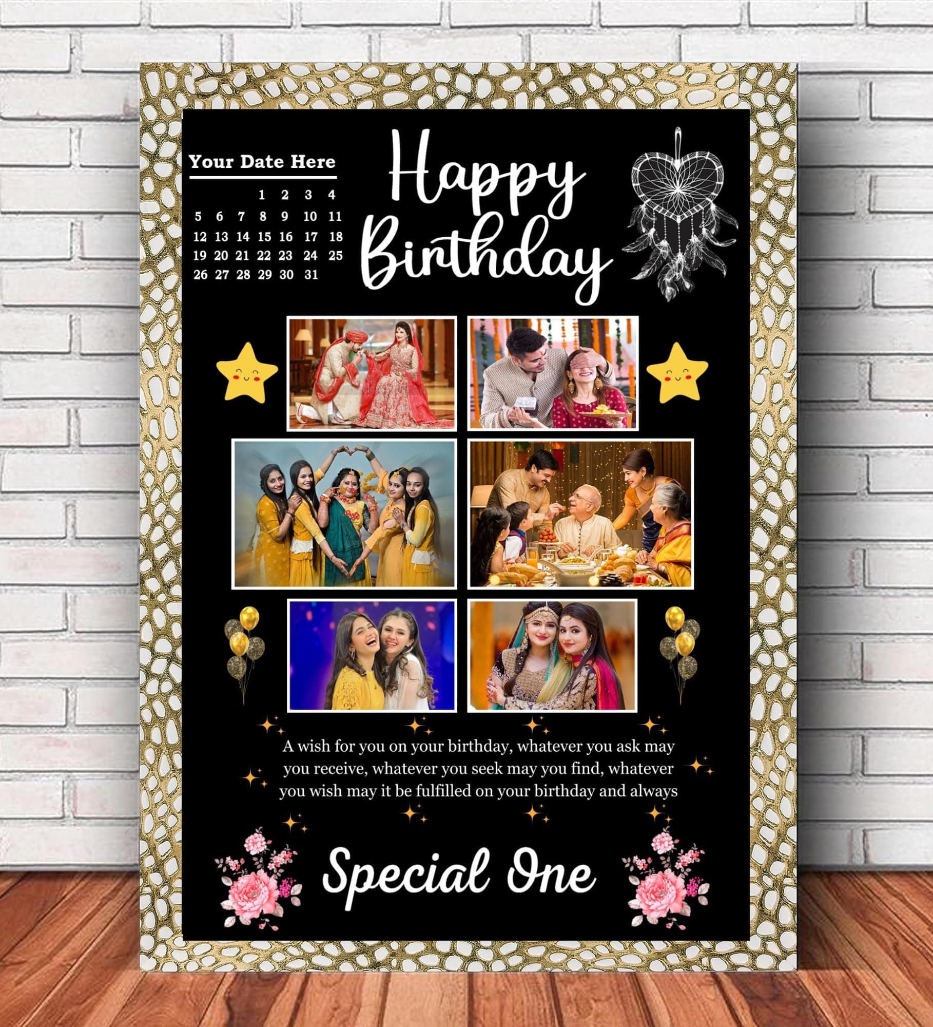 Customized Birthday Photo Frame product image