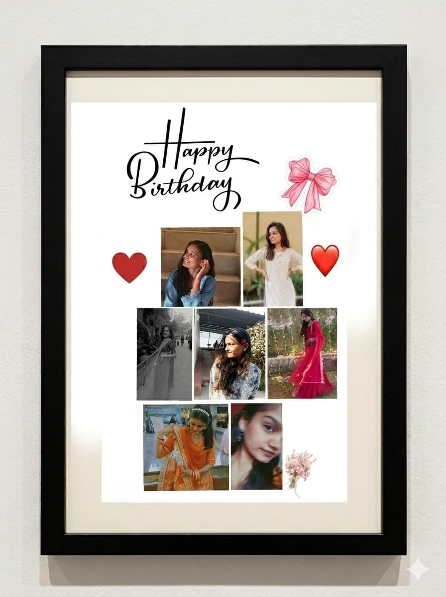 Customized Birthday Photo Frame product image