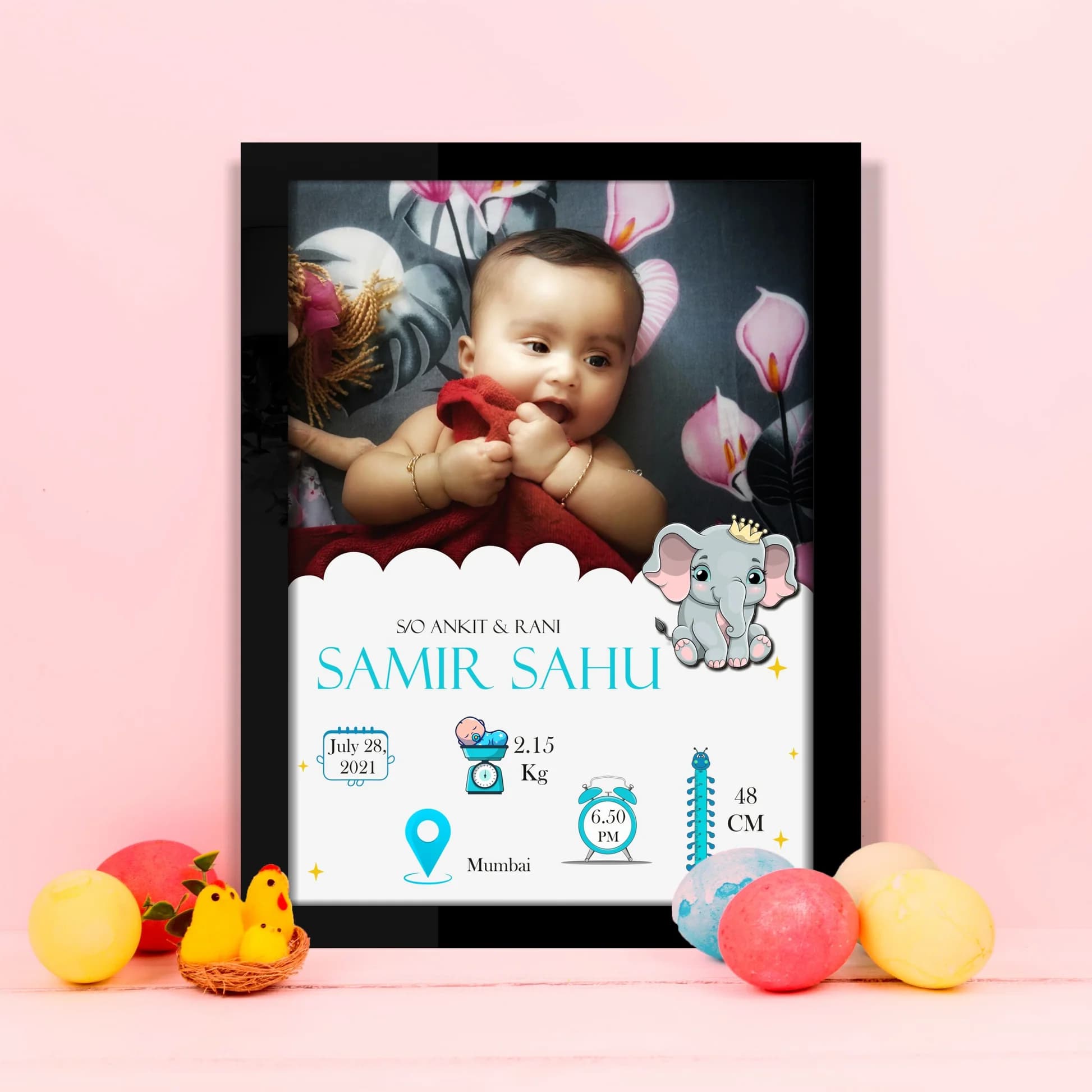 Customized Baby Photo Frame product image