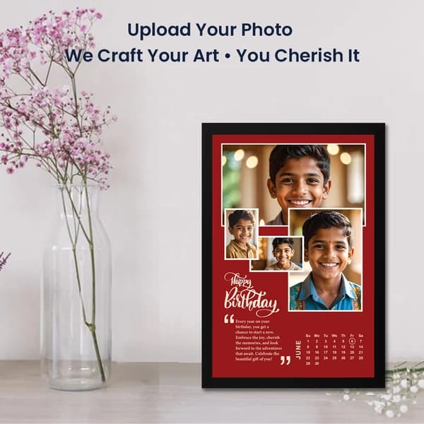 Customized Birthday Photo Frame product image