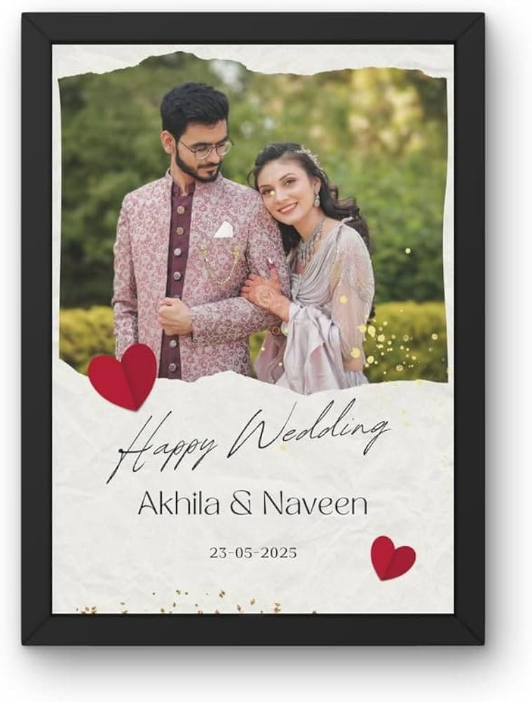 Customized Anniversary Photo Frame product image