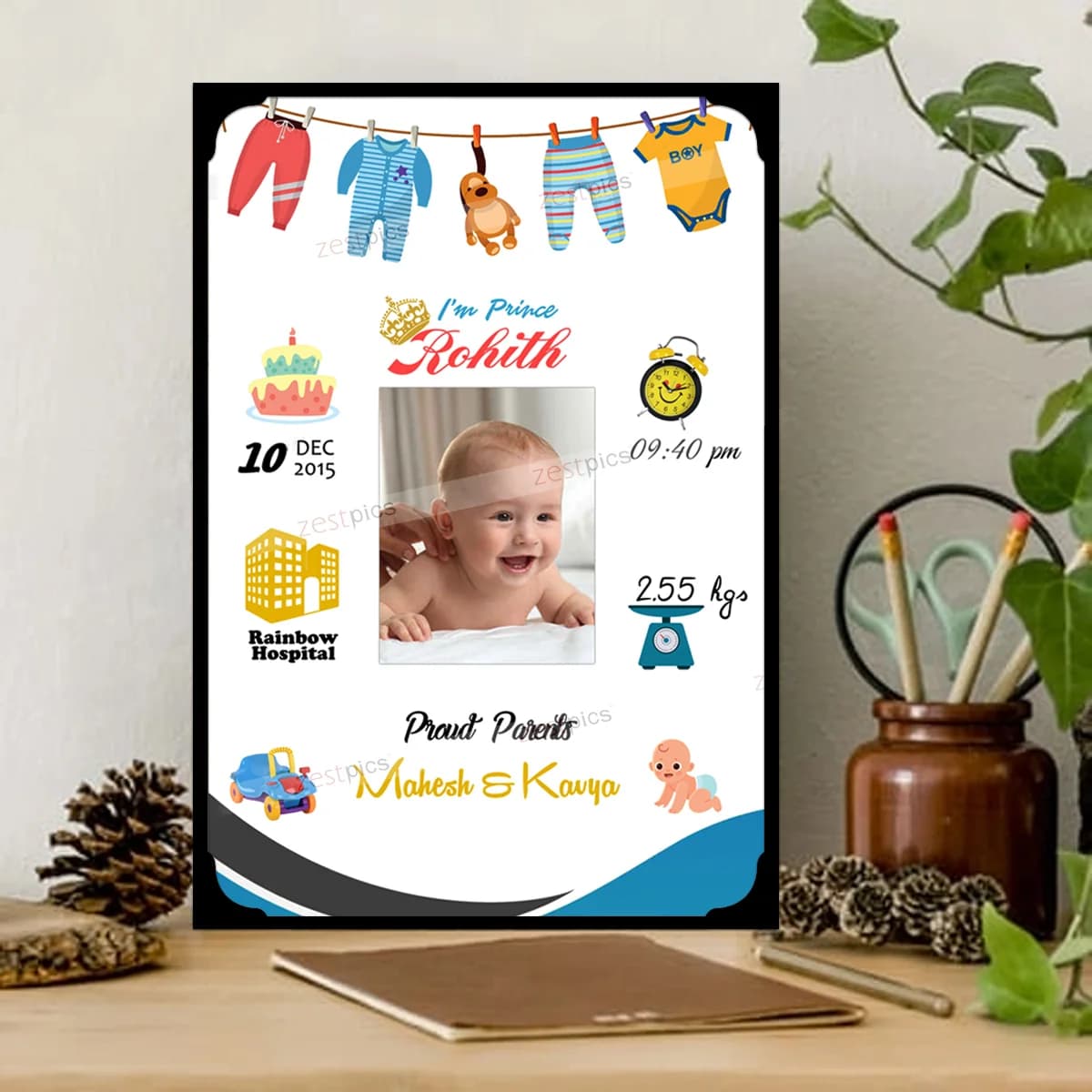 Customized Baby Photo Frame product image