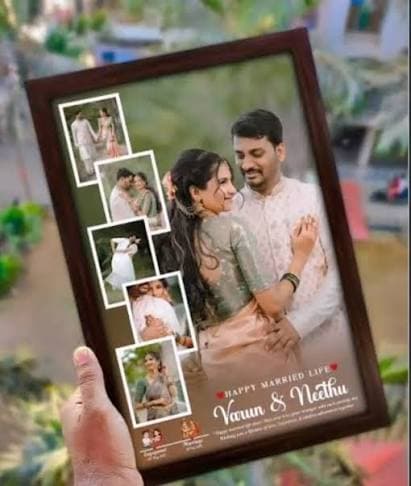 Customized Anniversary Photo Frame product image