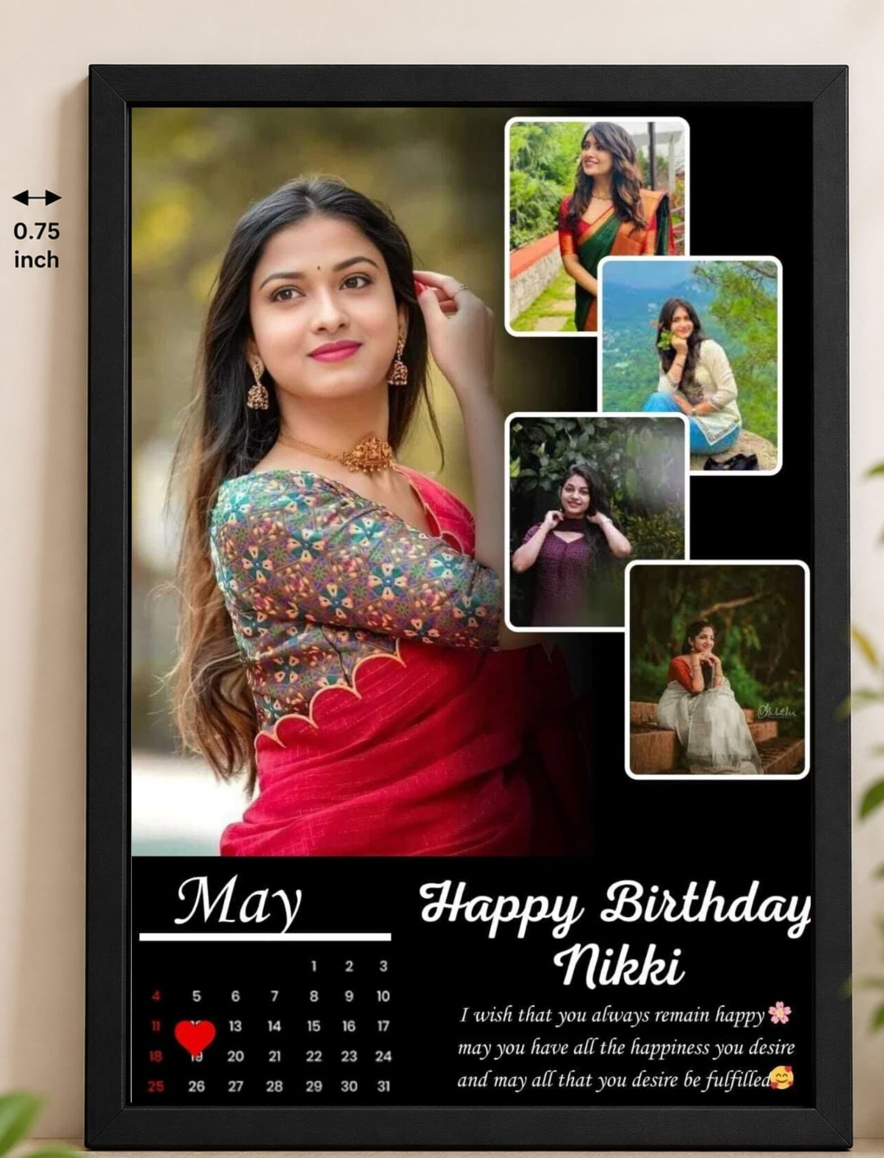 Customized Birthday Photo Frame product image